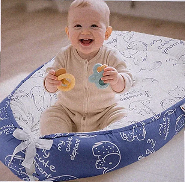 Baby Lounger, Portable Baby Lounger for Newborn 0–24 Months, Infant Nest