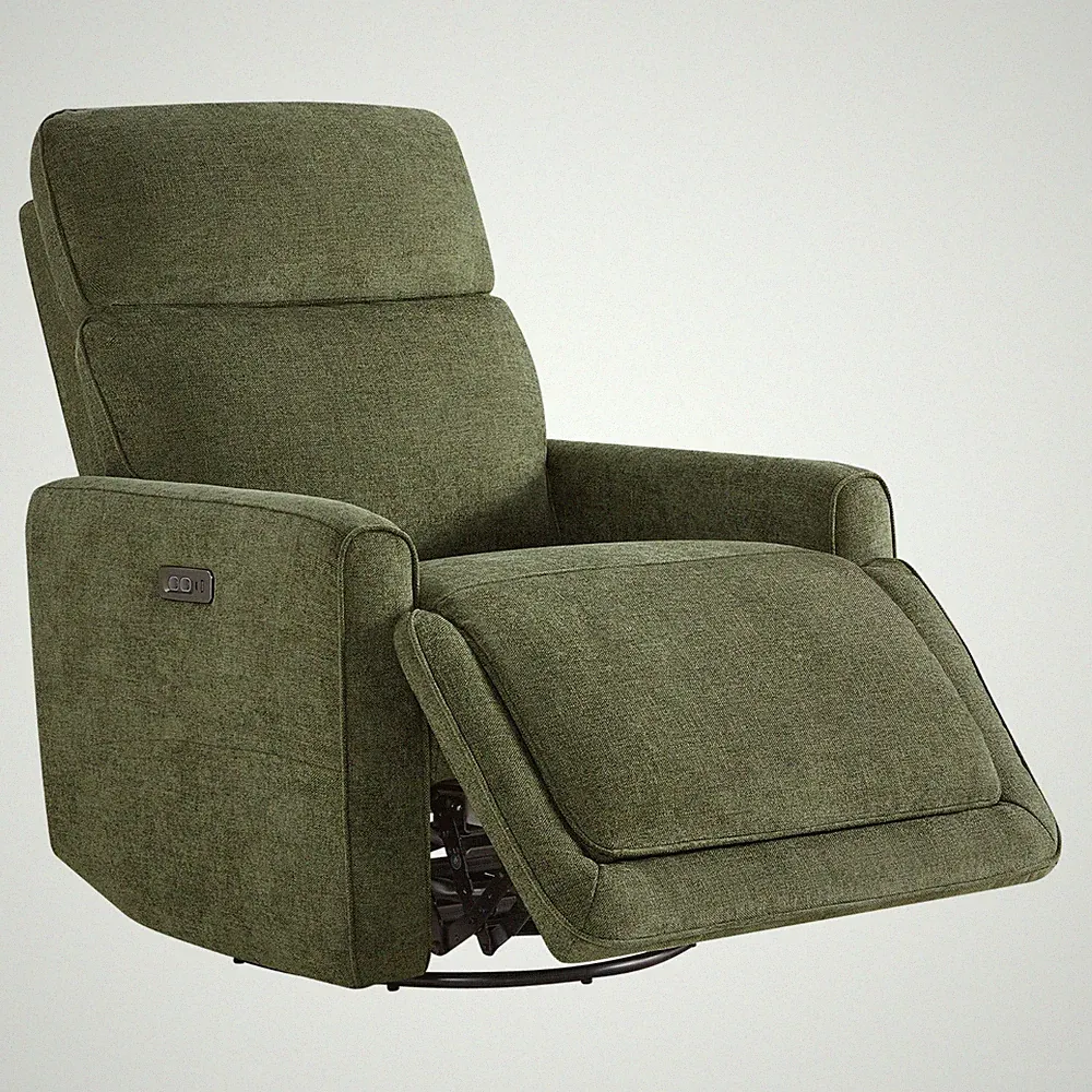 CHITA Electronic Power ReclinerChair Swivel Glider,FSC Certified Modern Recliner
