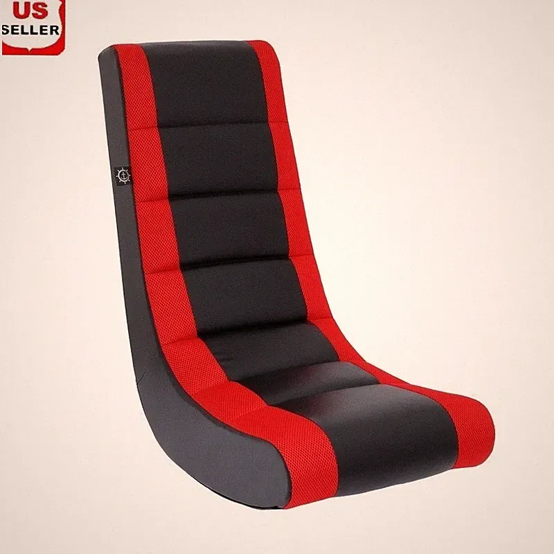 Classic Video Rocker Gaming Chair Ergonomic Floor Chair Kids Teens Lounger New