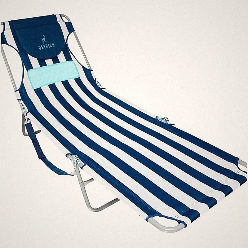 Portable Outdoor Lounge Chair Adjustable Comfort Recliner Multi-Position Seating